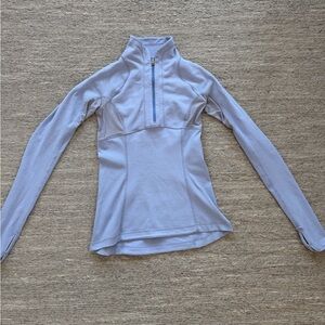 Lululemon run reversible switch back half zip, size 4